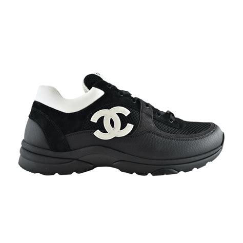 chanel black sneakers for sale|Chanel sneakers price.